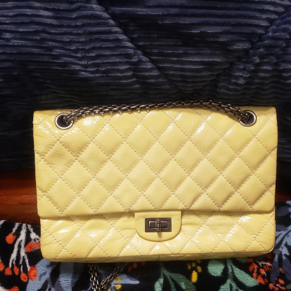 CHANEL Patent Reissue 226 Double Flap Bag